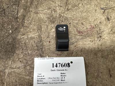 Paccar P27-1241-008-01 Dashboard Switch
