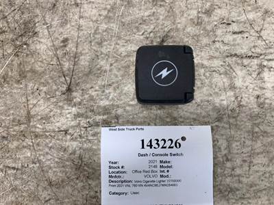 Volvo 22700000 Dashboard Switch for a Volvo VNL