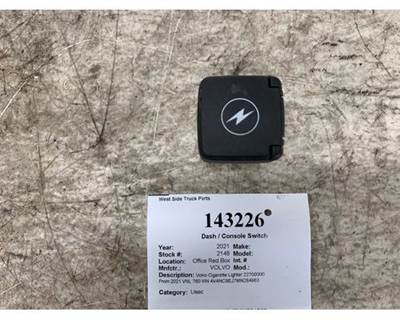 Volvo 22700000 Dashboard Switch for a Volvo VNL