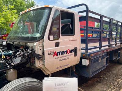 International 3687177C92 Left Front Door Assembly for a International 4300