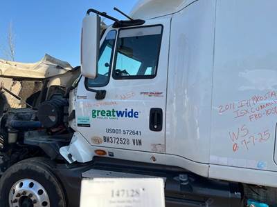 International 3687177C92 Left Front Door Assembly for a International Prostar