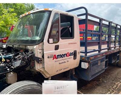 International 3687177C92 Left Front Door Assembly for a International 4300