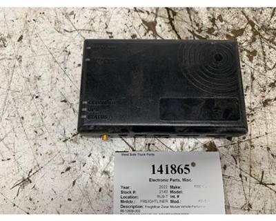 Used 2022 Freightliner M2 106 Zonar Module ECU, Part # 66-12609-000