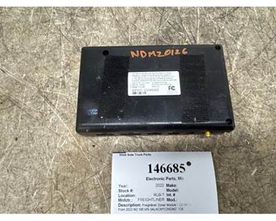 Used Freightliner Zonar Module ECU, Part # 66-12609-000, Fits 2022 M2 106