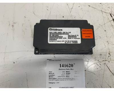 2007 Freightliner Columbia 120 Omnitracs Fleet Management Module, Part # CV90-JB424-300