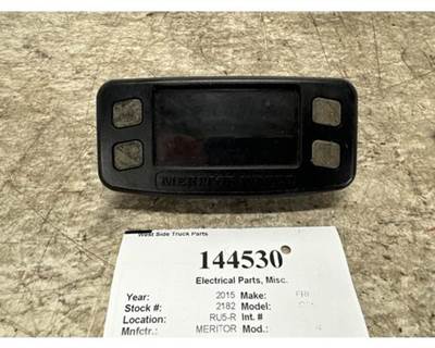 Meritor Wabco OnGuard System Display, Part # 4008718000, for Freightliner Cascadia 126