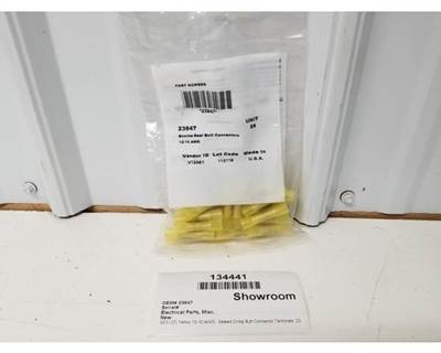 SES (25) Yellow 12-10 AWG - Sealed Crimp Butt Connector Terminals  23847