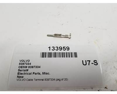 Volvo Cable Terminal, Part # 8397334 (Pkg of 20)