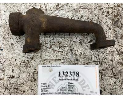 Cummins Diesel Engine Water Manifold 130119
