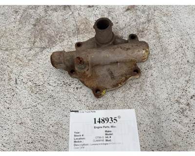 Cummins N14 Lubricating Oil Cooler Cover, Part # 217315