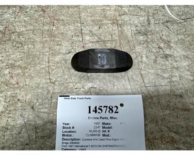 Cummins N14 Celect Plus Engine Valve Crosshead Bridge, Part # 3069689