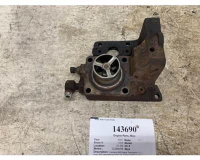 Cummins ISM Engine Thermostat Housing, Part # 3073692, From 2001 International 8100