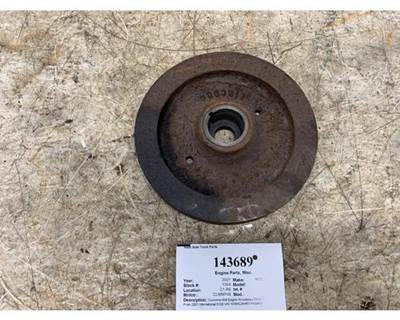 Cummins ISM Engine Accessory Drive Pulley, Part # 3083817, From 2001 International 8100