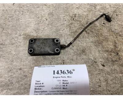 Cummins ISM Engine Hand Hole Cover 3335586 for 1999 Freightliner Century Class 112