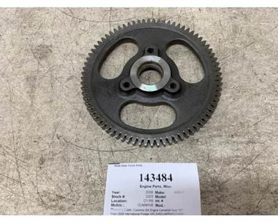 Cummins ISX Engine Camshaft Gear, Part # 3680522, for 2008 International Prostar