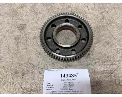 Cummins ISX Camshaft Idler Gear, Part # 3681144, for 2008 International Prostar