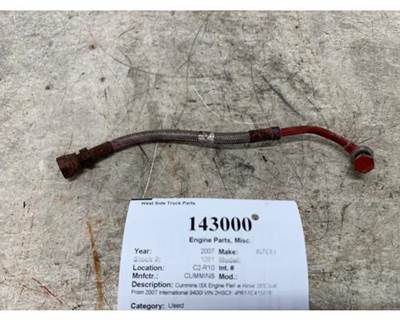 Cummins ISX Engine Flexible Hose, Part # 3682896, Fits International 9400I