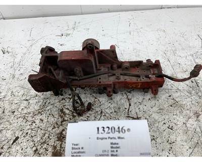 Cummins ISX Engine Accessory Mount Bracket with Wiring Harness and Belt Tensioner, Part # 3683330