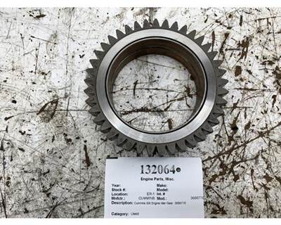 Cummins ISX Engine Idler Gear, Part # 3686778