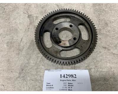 Cummins ISX Camshaft Idler Gear, Part # 4101852, Fits 2007 International 9400I