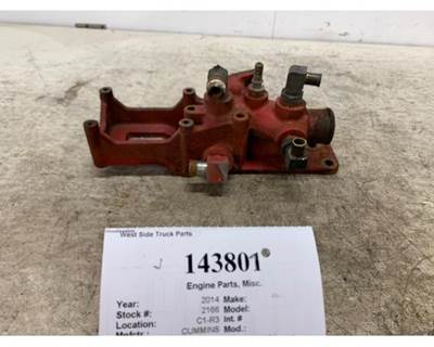 Cummins ISB6.7 Engine Water Inlet Connection, Part # 5260973