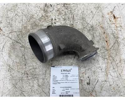 Detroit Diesel DD15 Turbo Connection Elbow Part # 01-28682-000, 2013 Freightliner Cascadia 125BBC