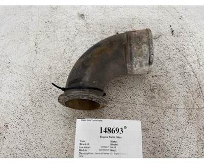 Detroit 60 Series 12.7 Air Intake Elbow, OEM Part # 23518536