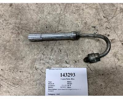 Detroit Diesel DD15 Engine Fuel Injection Line, Part # A4700810