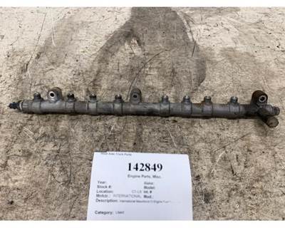 Used International MAXXFORCE13 Engine Fuel Rail, Part # 3006765C91
