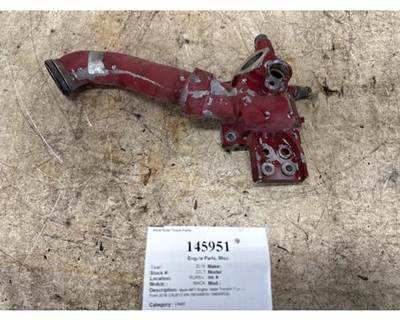 Mack MP7 Engine Water Transfer Pipe, Part # 20848636
