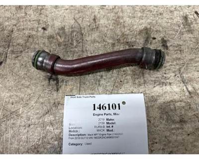 Mack MP7 Engine Pipe, Part # 21402093, 2019 GU713