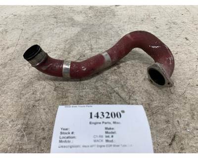 Mack MP7 Engine EGR Mixer Tube, Part # 21417615
