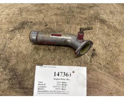 Mack MP8 Engine Water Transfer Tube, Part # 21783977 for 2018 CXU613