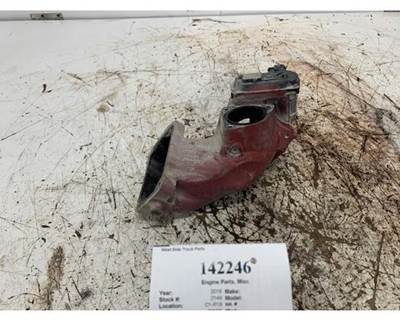 Used Mack MP8 Engine Mixing Chamber and Throttle, Part # 22076662