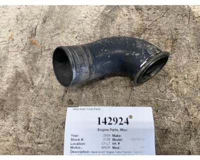 Mack AI-427 Engine Turbo Transfer Tube, Part # 447GB526, from 2004 CV713 Granite