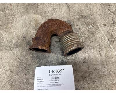 2019 Mack Granite GU713 MP7 Engine EGR Coolant Tube