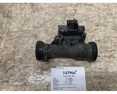 Paccar MX13 Engine EGR Pipe with Pressure Sensor, Part # 2014482, Peterbilt 579