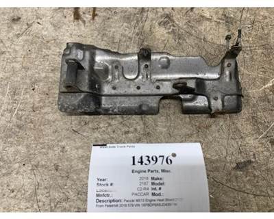 Paccar MX13 Engine Heat Shield, Part # 2120189