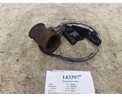 Paccar PX-7 Engine NOX Sensor and Turbo Outlet Pipe, Part # 2894945 / 5262996