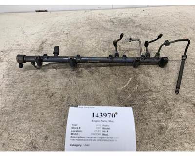 Used Paccar MX13 Engine Fuel Rail 7210-0513 for 2018 Peterbilt 579
