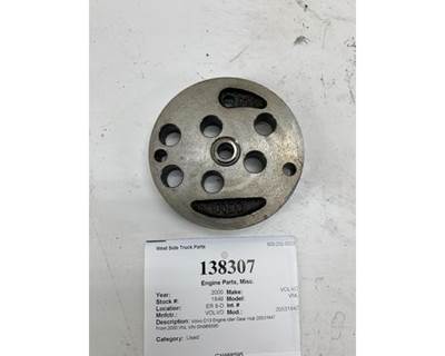 Volvo D13 Engine Idler Gear Hub, Part # 20531647