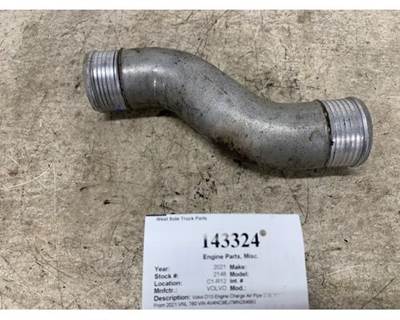 Volvo D13 Engine Charge Air Pipe, Part # 22628073, 2021 VNL 760