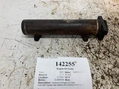 Cummins N14 Engine Oil Cooler for a Western Star TR 4900 EX