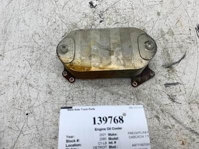 Detroit A4711801065 Engine Oil Cooler for a Freightliner CASCADIA 126