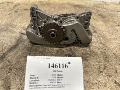 Mack 21736639 Engine Oil Pump for a Mack GU713