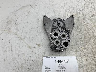 Volvo VED12 Engine Oil Pump for a Volvo VNL