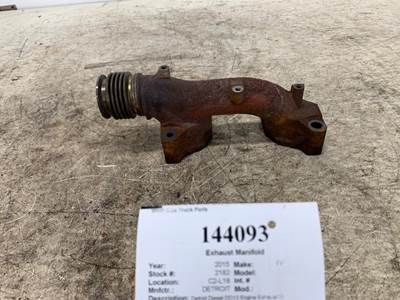Detroit A4711422701 Exhaust Manifold for a Freightliner CASCADIA 126