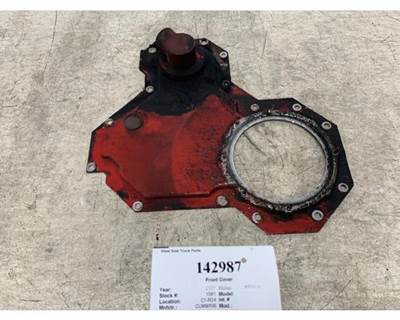 Cummins 4973081 Front Engine Cover for a International 9400I