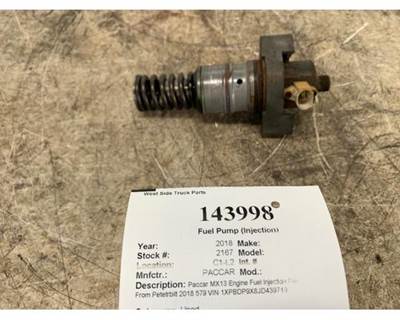 Paccar 2102391 Fuel Injection Pump for a Peterbilt 579