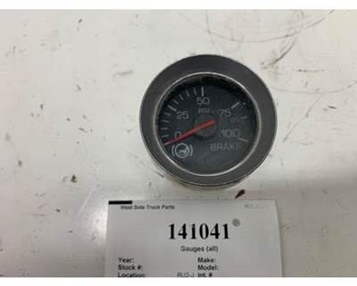 Kenworth Air Brake Gauge, Part # Q43-1092-103C